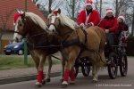 Umzug der Weihnachtsmänner am 24. Dezember 2013